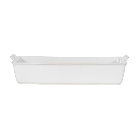 Berry & Thread 13" Rectangular Baker - Whitewash