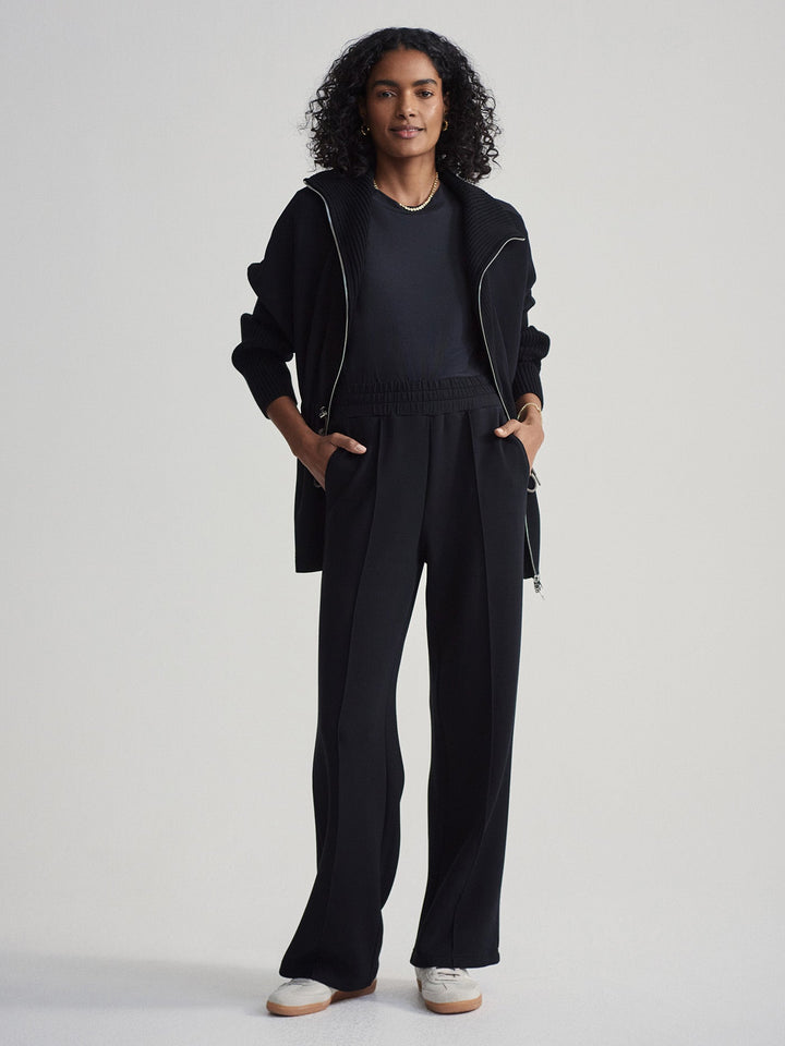 The Wide Leg Pant 28 (Black)