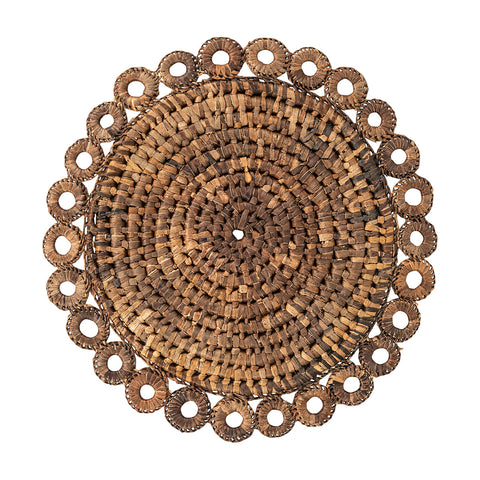 Rustic Ring Placemat Set/4 - Natural