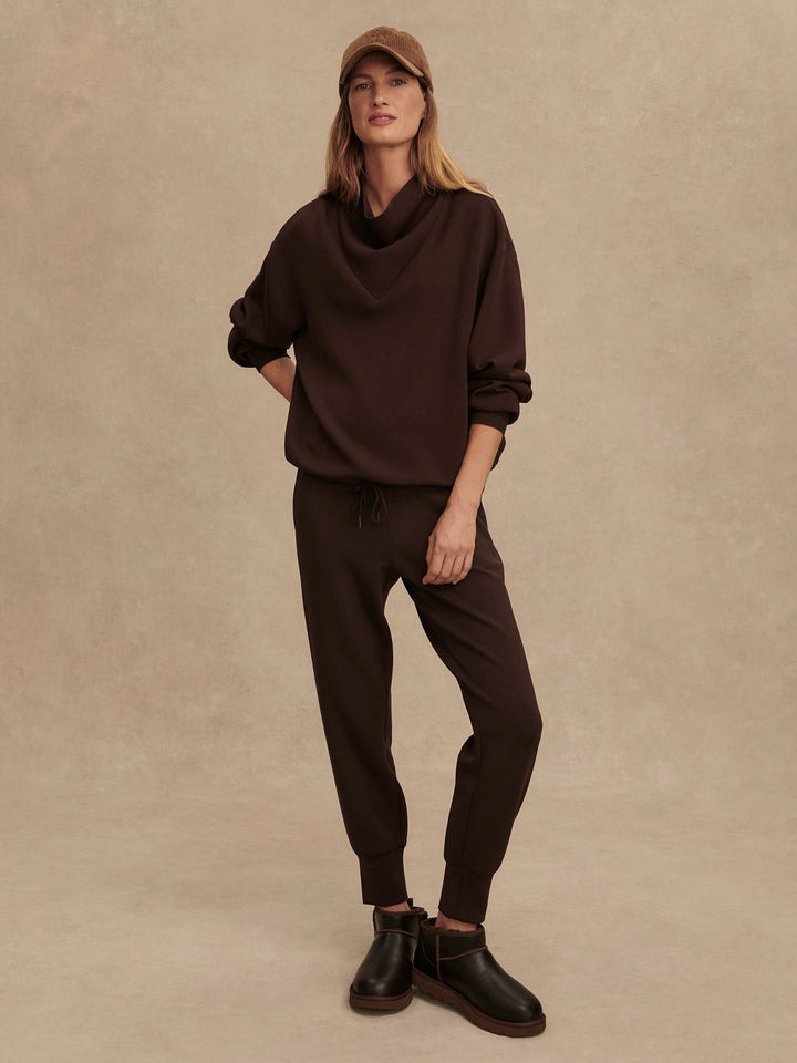 The Slim Cuff Pant 27.5 (Coffee Bean)