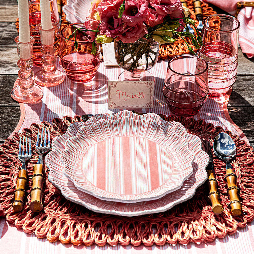 Berry &amp; Thread Place Card Set/12 - Blush