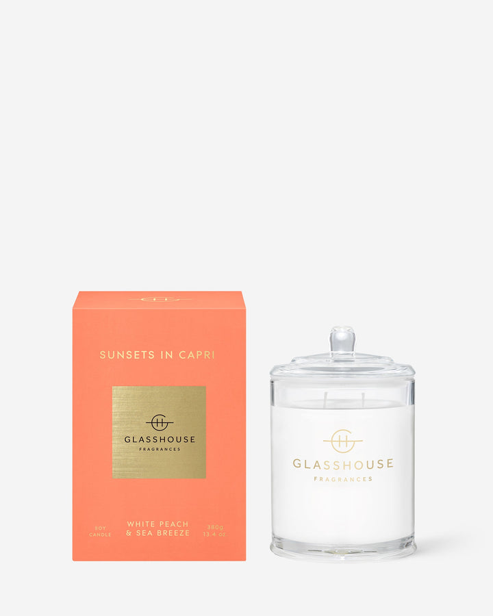 Sunsets in Capri / 380g Scented Candle
