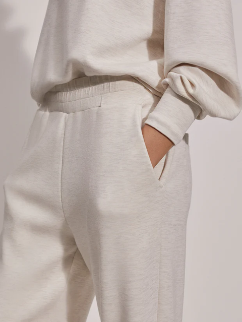 The Relaxed Pant 27.5 (Ivory Marl)