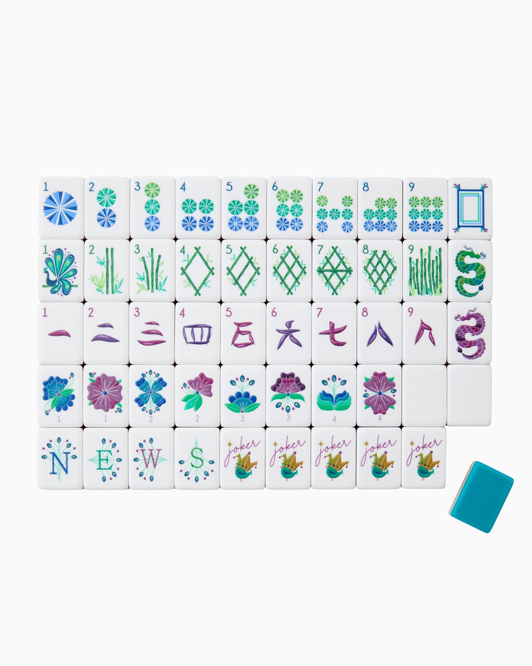 Lagoon Mahjong Tiles
