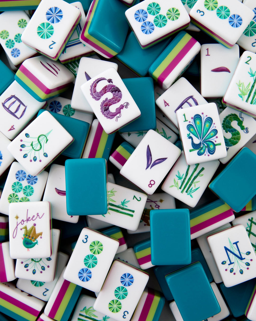 Lagoon Mahjong Tiles