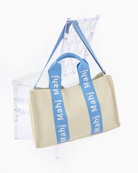 Light Blue Mahj It All Bag