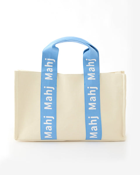 Light Blue Mahj It All Bag