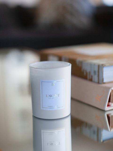 Fresh Linen Candle - White