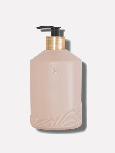 Glass Empty Soap Bottle - Matte Blush, No Content