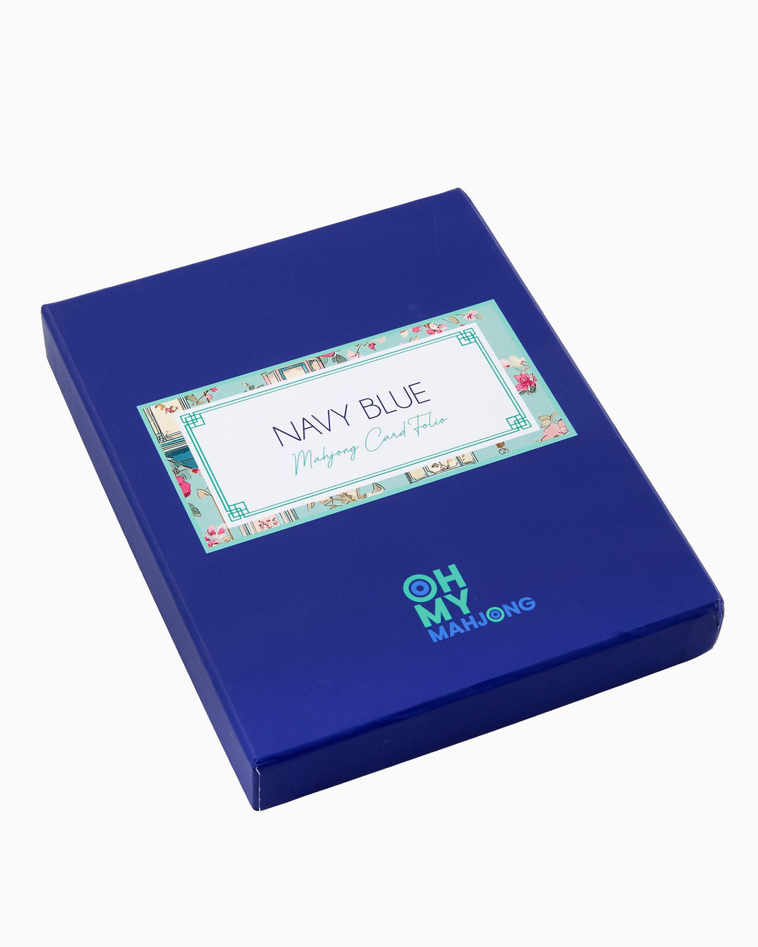 Navy Blue Mahjong Card Folio