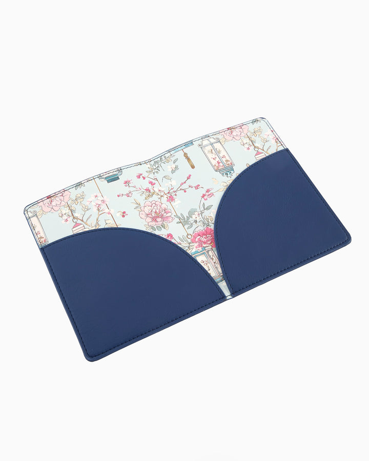 Navy Blue Mahjong Card Folio