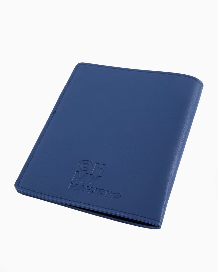 Navy Blue Mahjong Card Folio