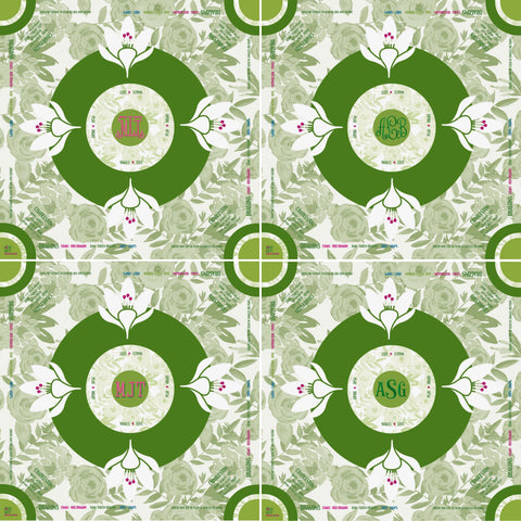 Olive Rose Mahjong Mat