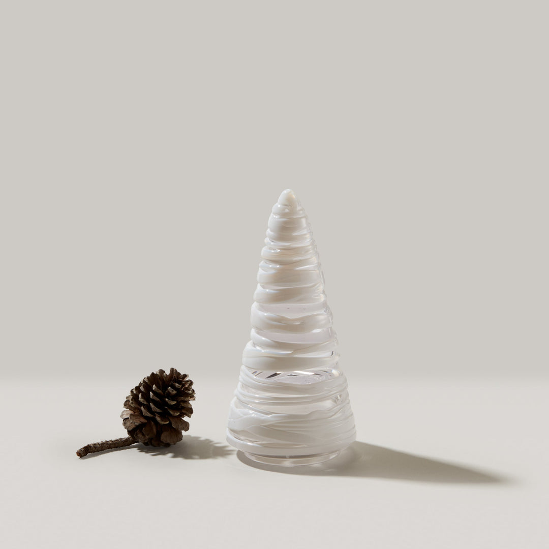 Snowdrift Conical Tree in Gift Box - 8 Inch