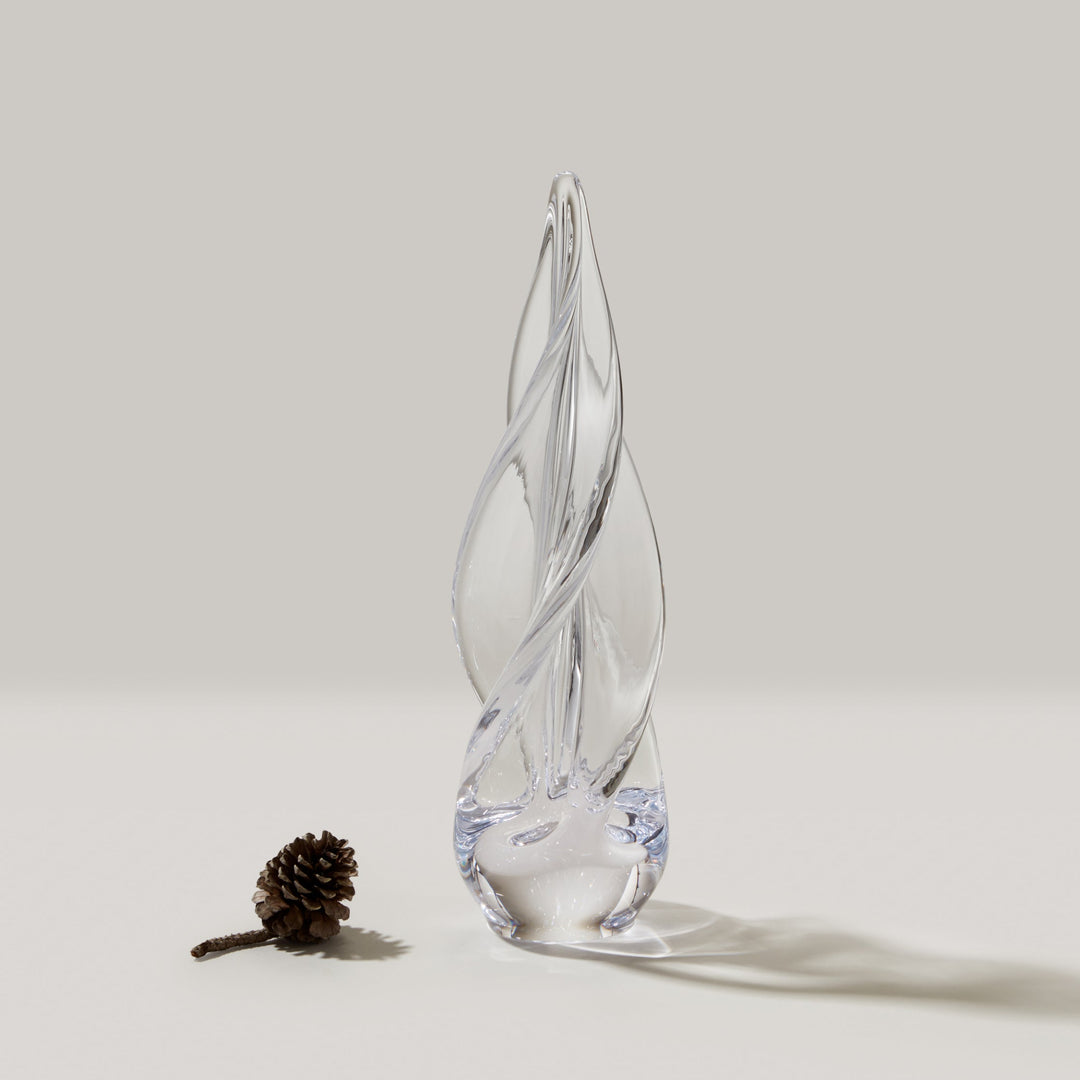 Spiral Four-Sided Evergreen in Gift Box