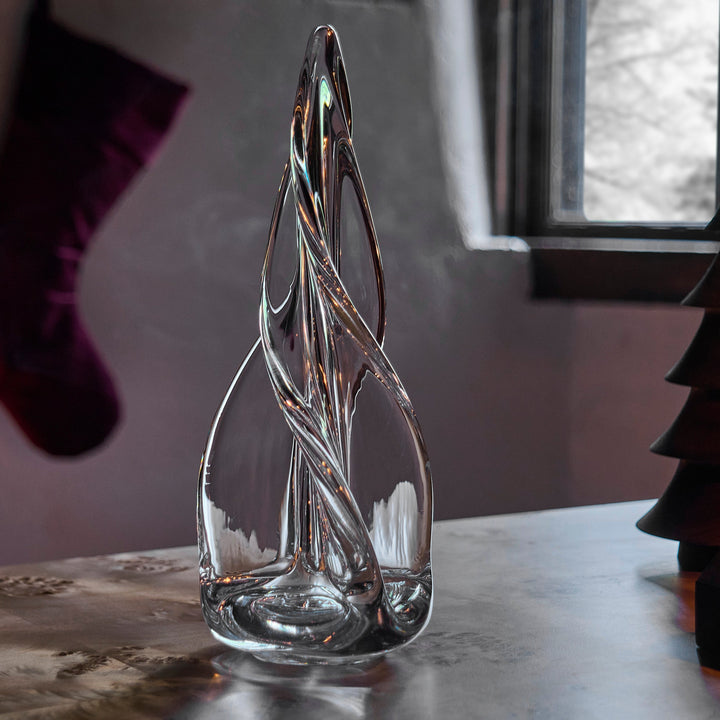 Spiral Four-Sided Evergreen in Gift Box