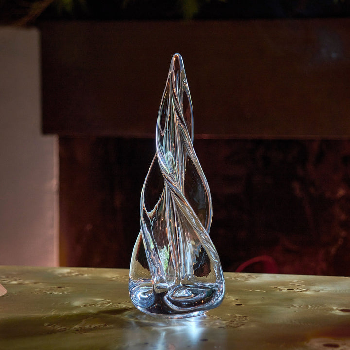 Spiral Four-Sided Evergreen in Gift Box