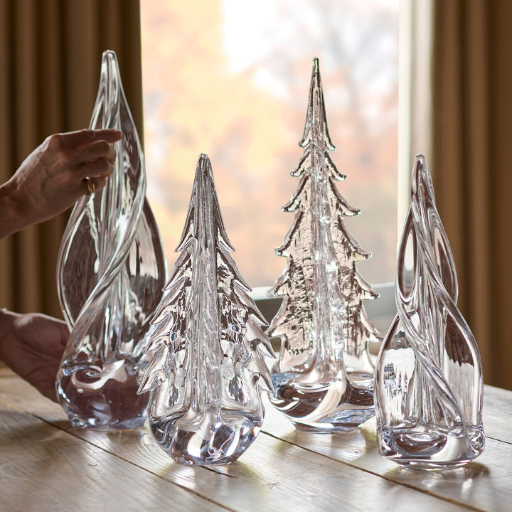 Spiral Four-Sided Evergreen in Gift Box