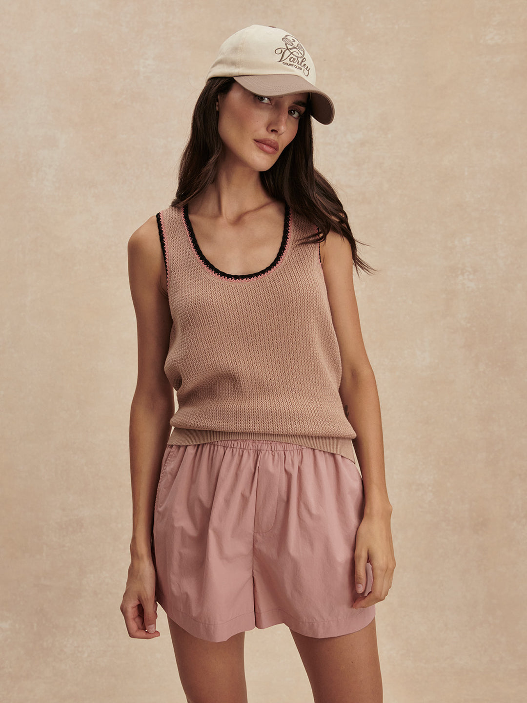 Higson Knit Tank (Light Taupe)