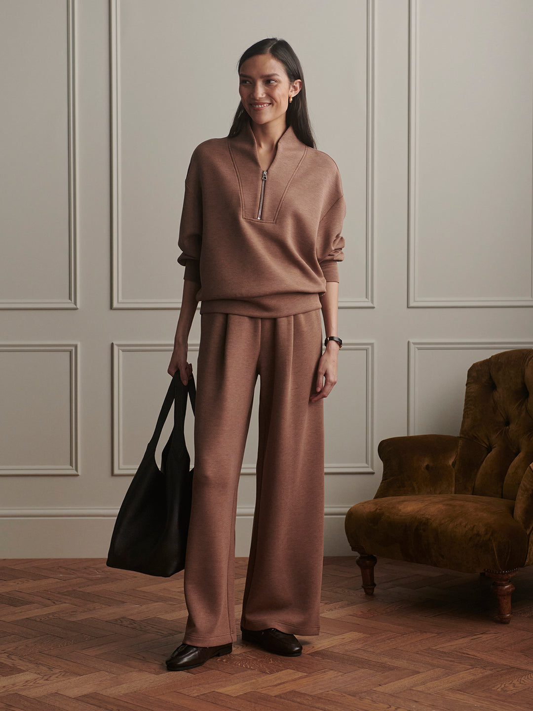 Davidson Sweat (Golden Bronze Marl)
