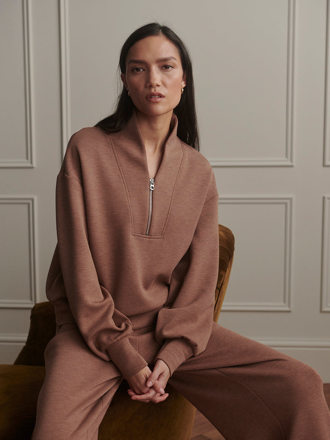 Davidson Sweat (Golden Bronze Marl)