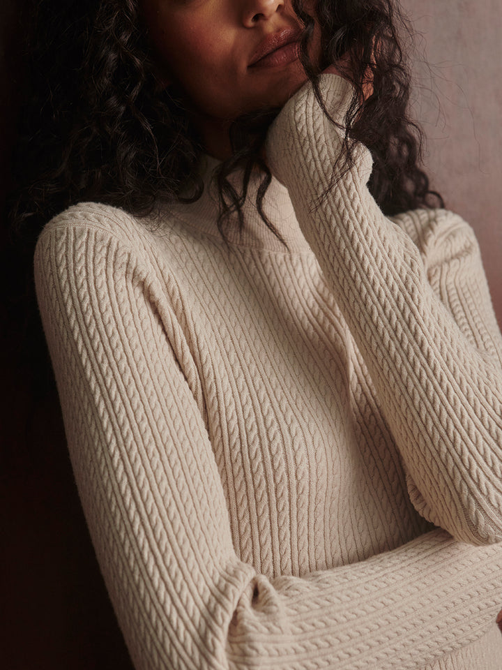 Rendle Knit Dress (Silver Birch)