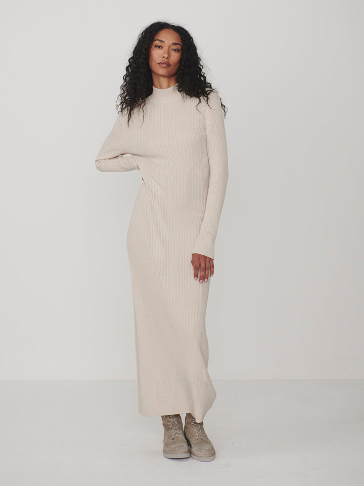 Rendle Knit Dress (Silver Birch)