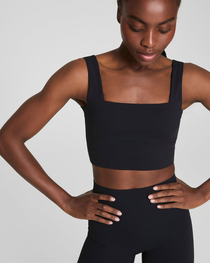 Get Moving Square Neck Shelf T (Very Black)