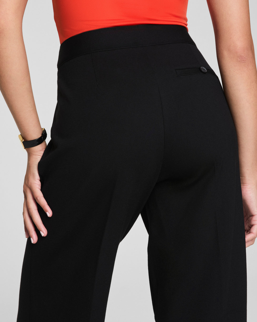 Spanxsupersmooth™ Perfectfit Ponte Wide Leg Pant (Classic Black)