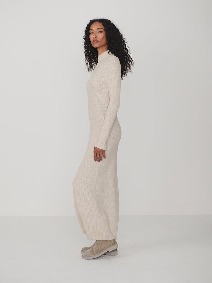 Rendle Knit Dress (Silver Birch)