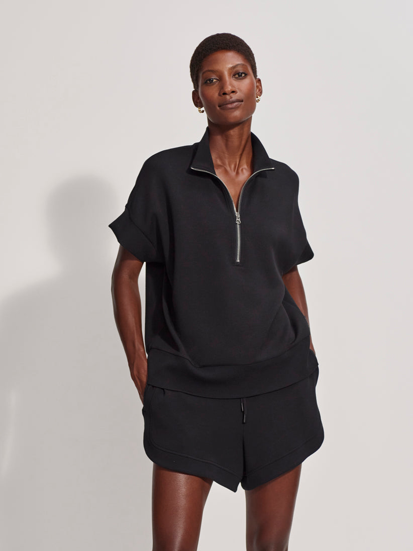 Ritchie Short Sleeve Sweat (Black)