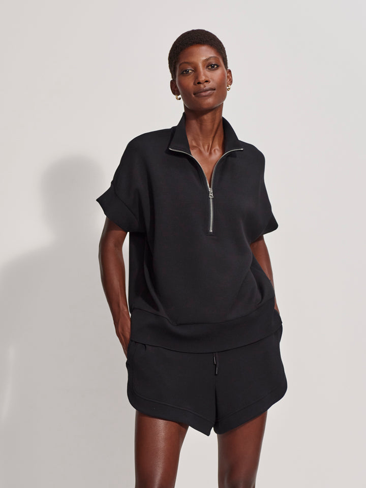 Ritchie Short Sleeve Sweat (Black)