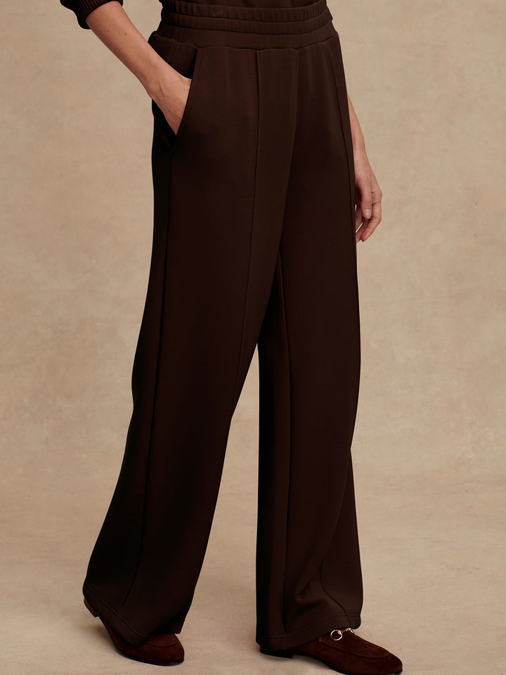 The Wide Leg Pant 28 (Coffee Bean)