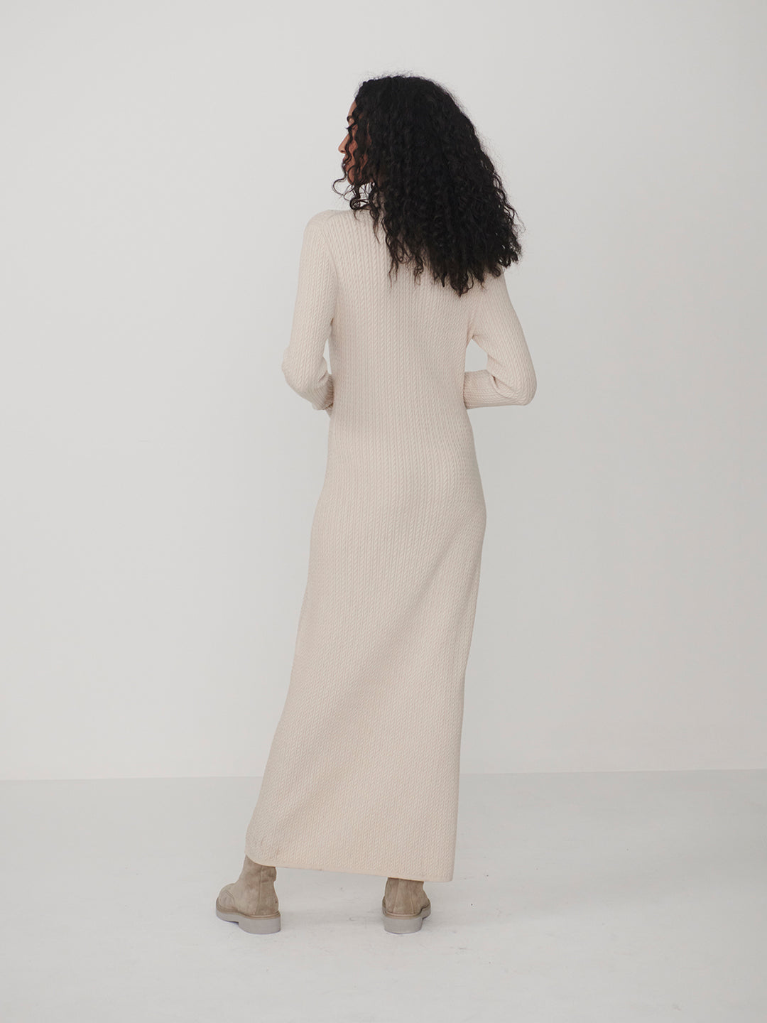Rendle Knit Dress (Silver Birch)