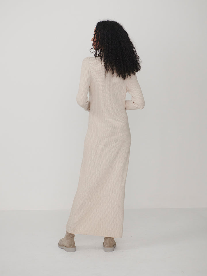 Rendle Knit Dress (Silver Birch)