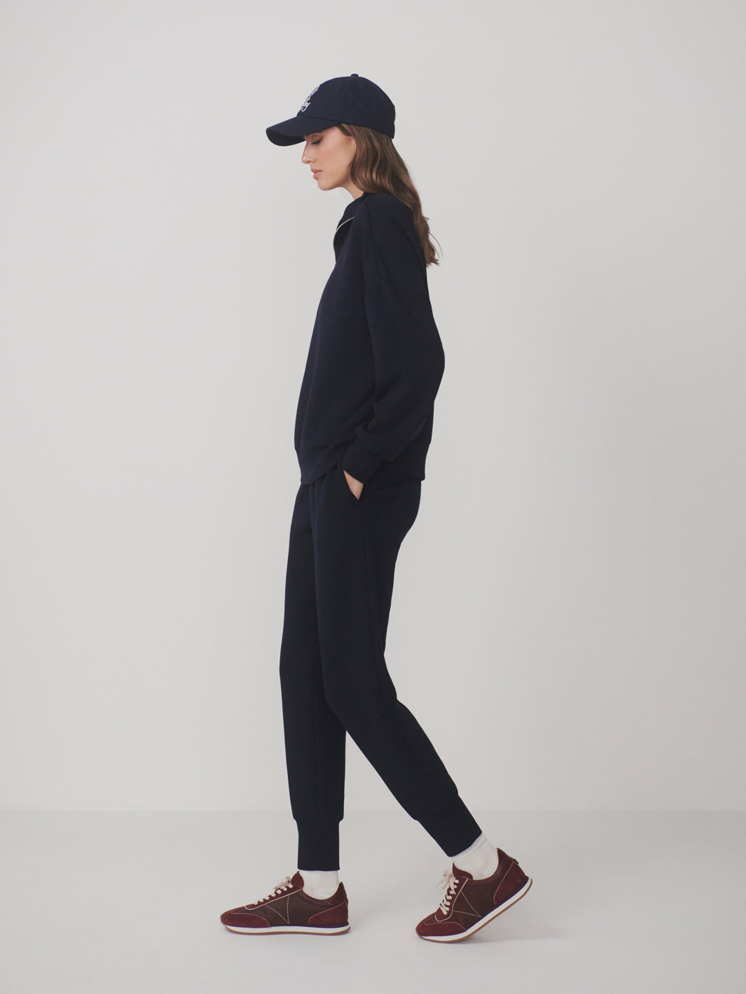 The Slim Cuff Pant 27.5 (Navy)