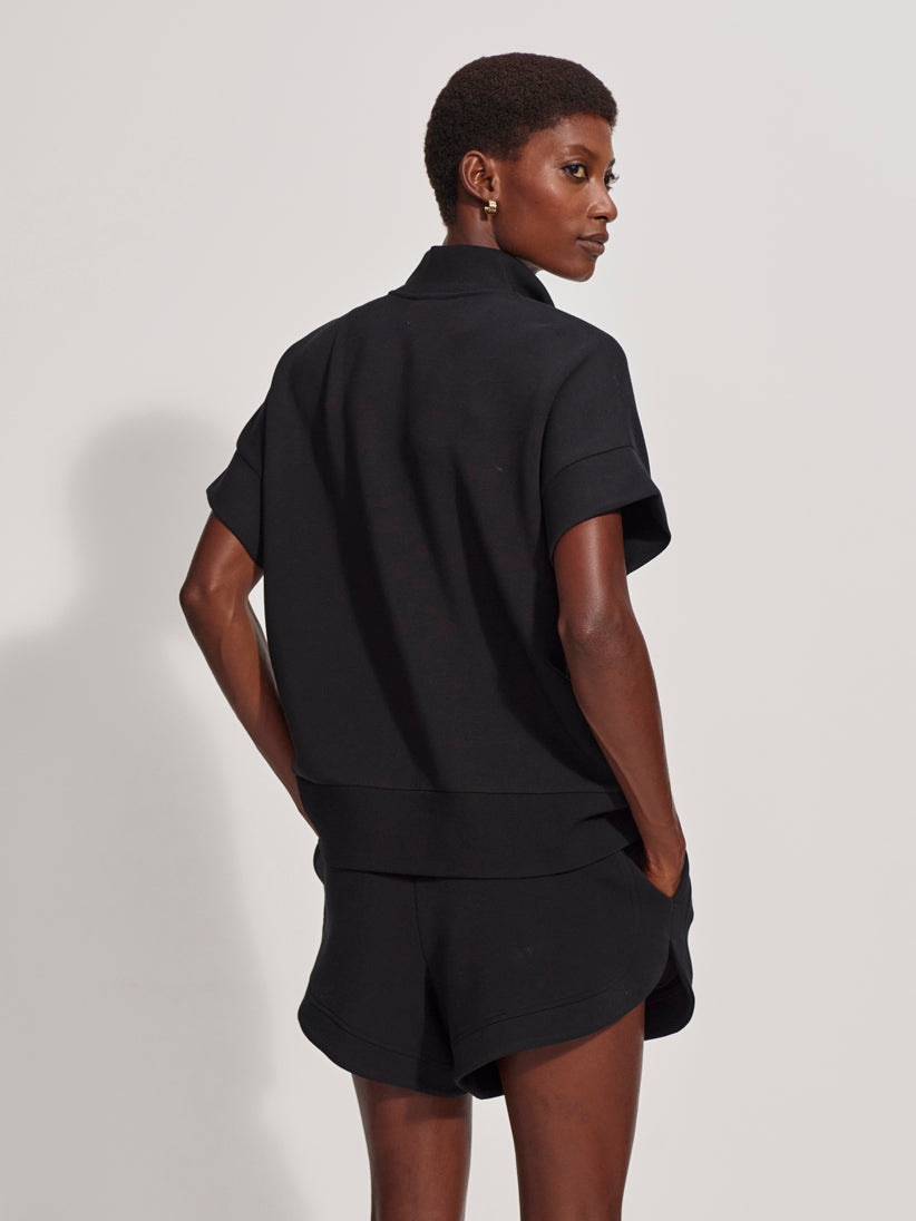 Ritchie Short Sleeve Sweat (Black)