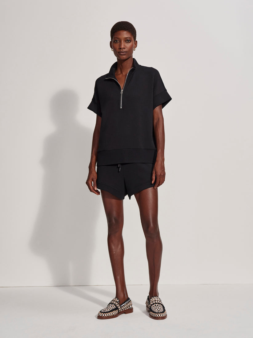 Ritchie Short Sleeve Sweat (Black)