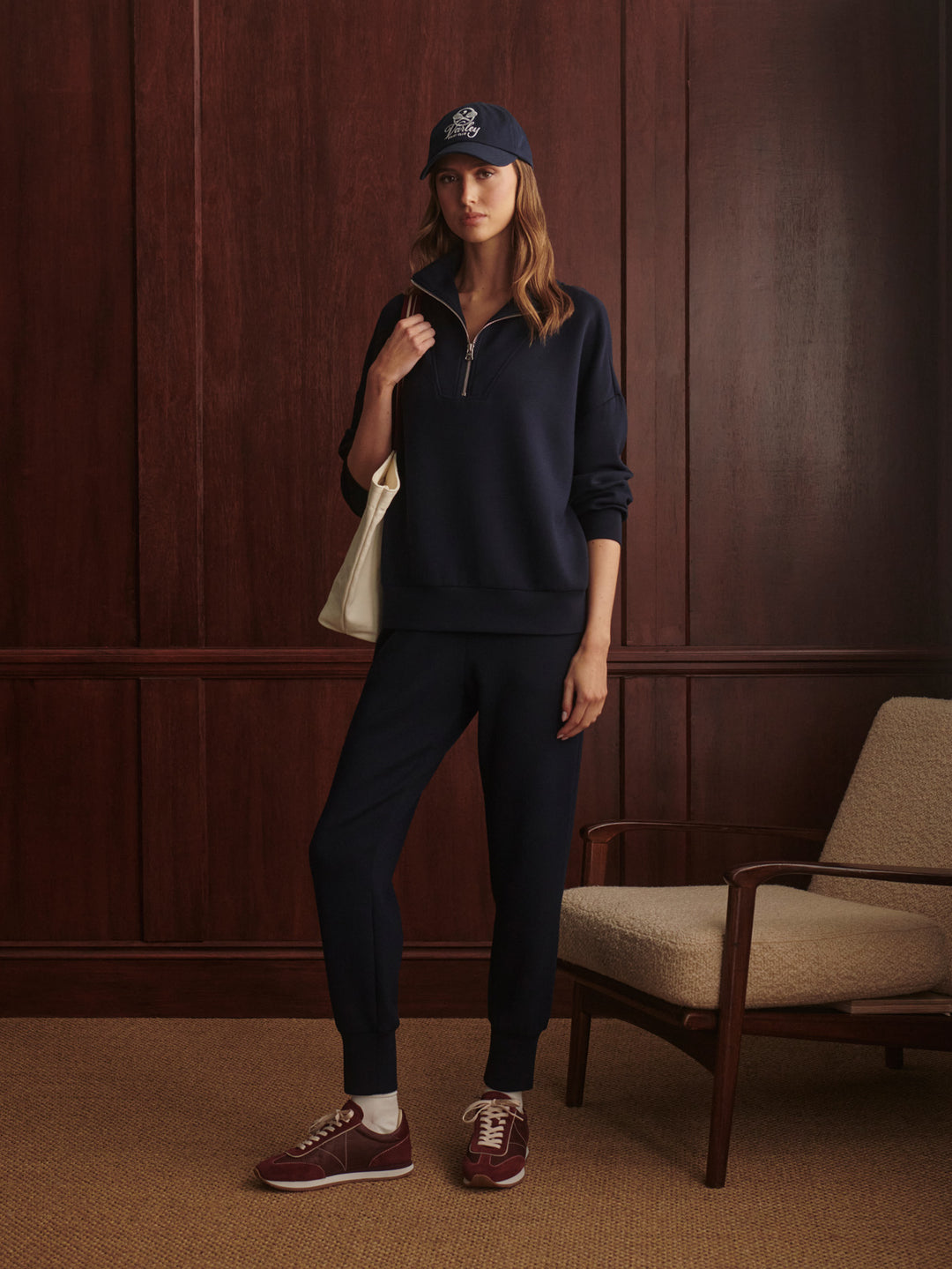 The Slim Cuff Pant 27.5 (Navy)