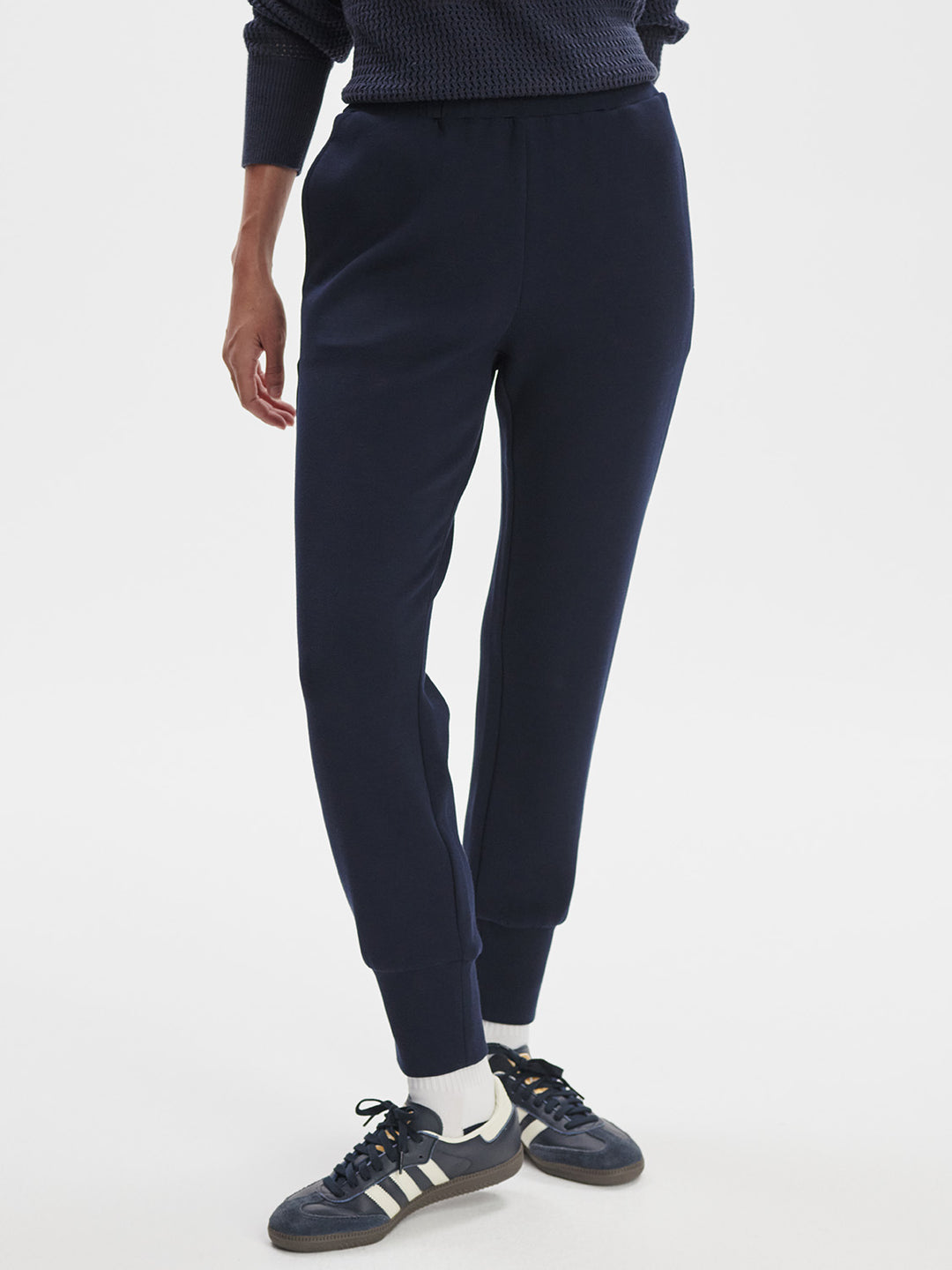 The Slim Cuff Pant 27.5 (Navy)