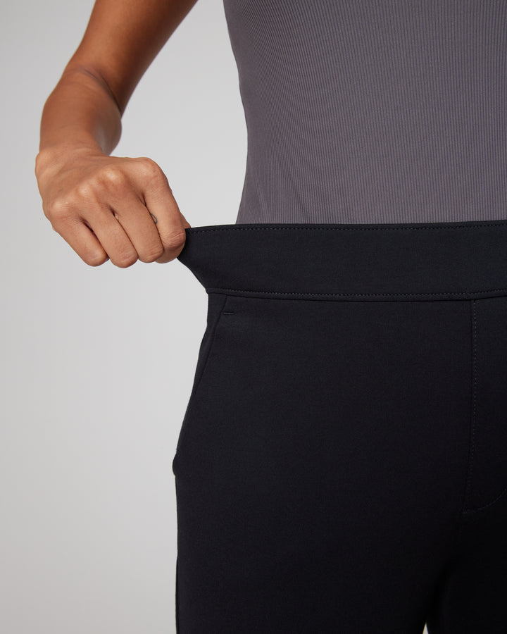 Spanxsupersmooth™ Perfectfit Ponte Wide Leg Pant (Classic Black)