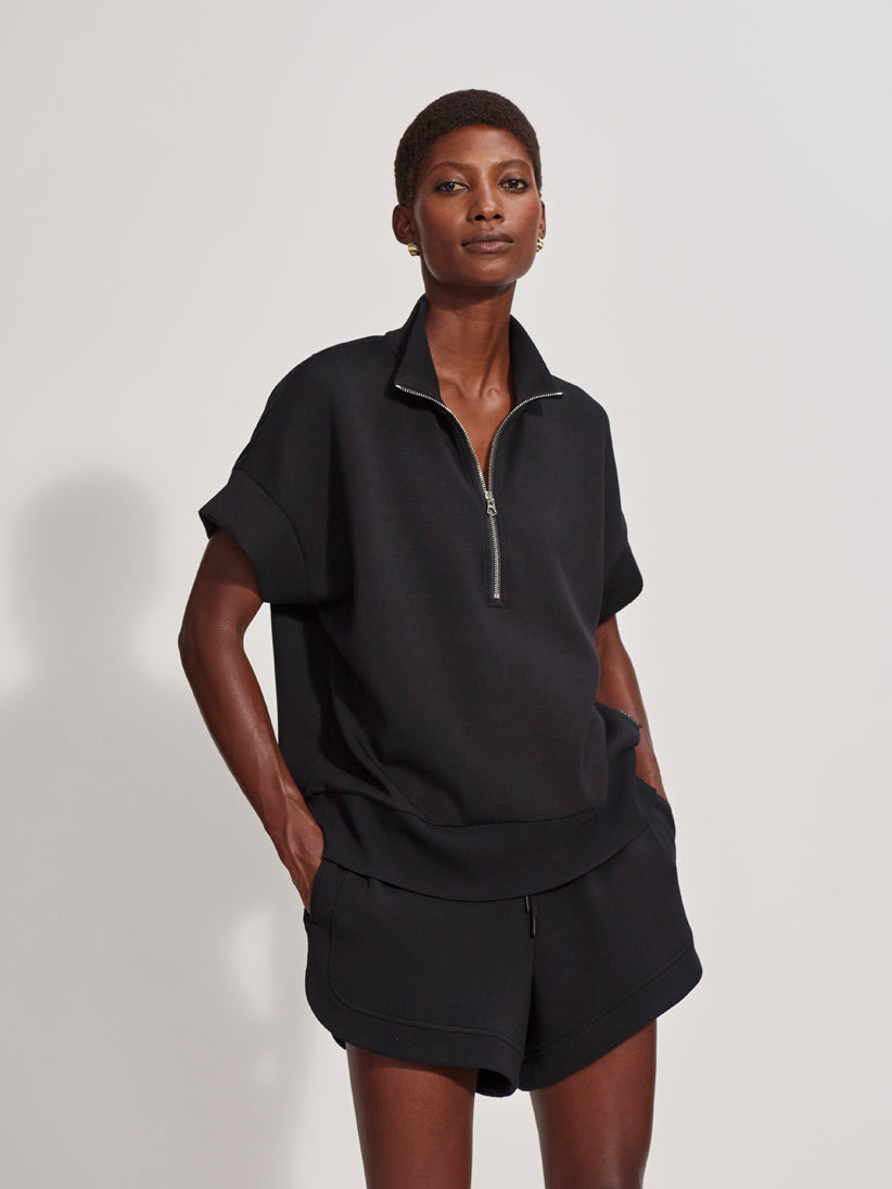 Ritchie Short Sleeve Sweat (Black)