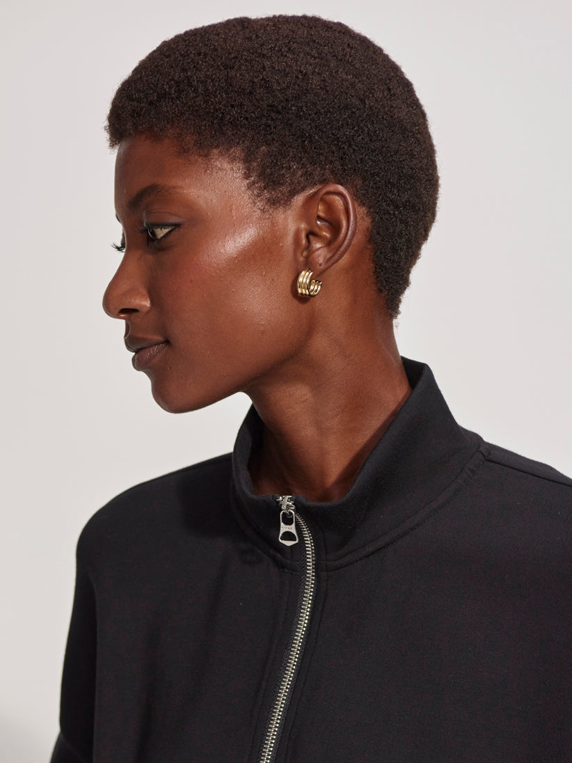 Ritchie Short Sleeve Sweat (Black)