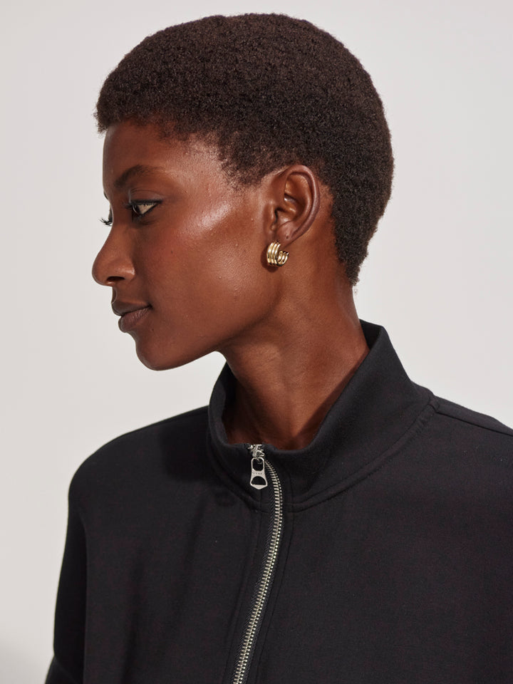 Ritchie Short Sleeve Sweat (Black)