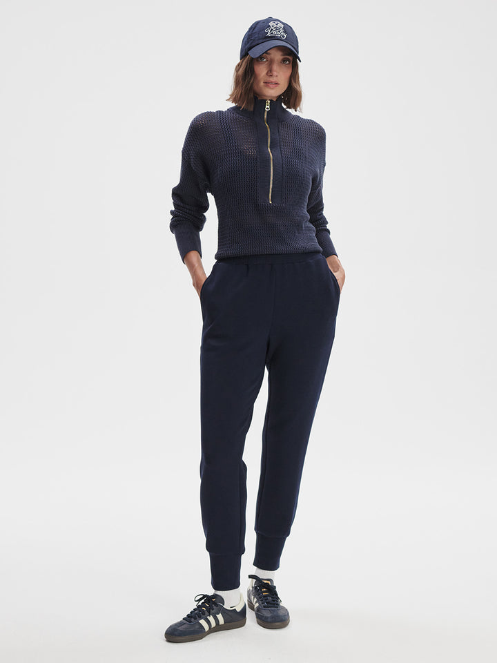 The Slim Cuff Pant 27.5 (Navy)