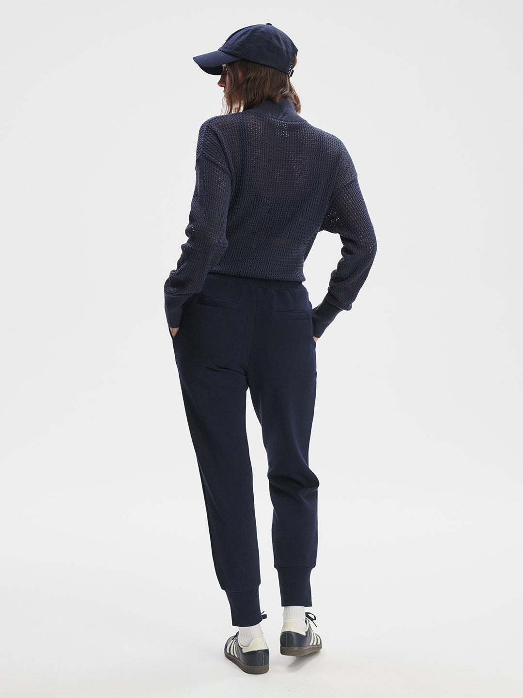 The Slim Cuff Pant 27.5 (Navy)