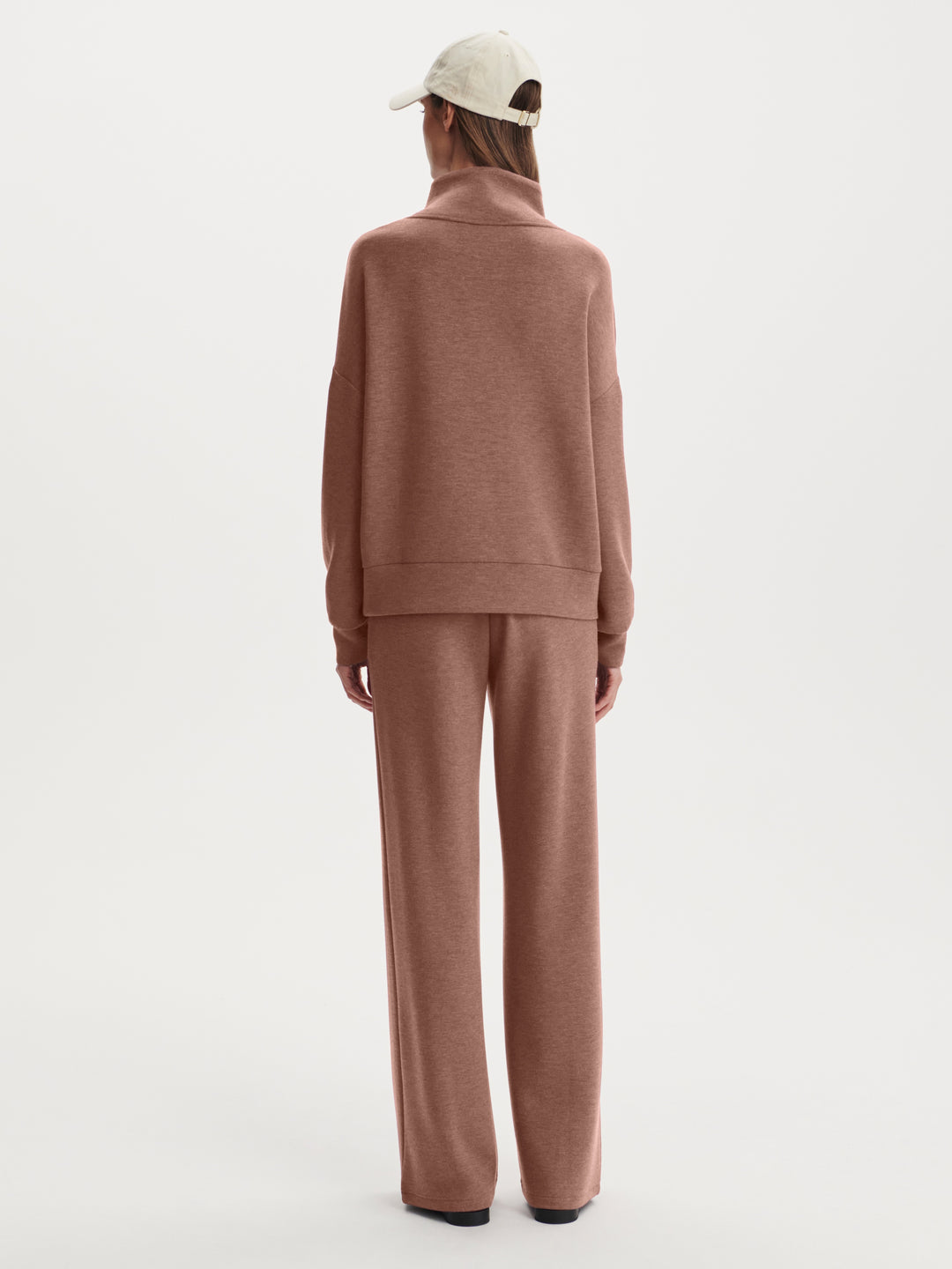 The Wide Leg Pant 28 (Golden Bronze Marl)