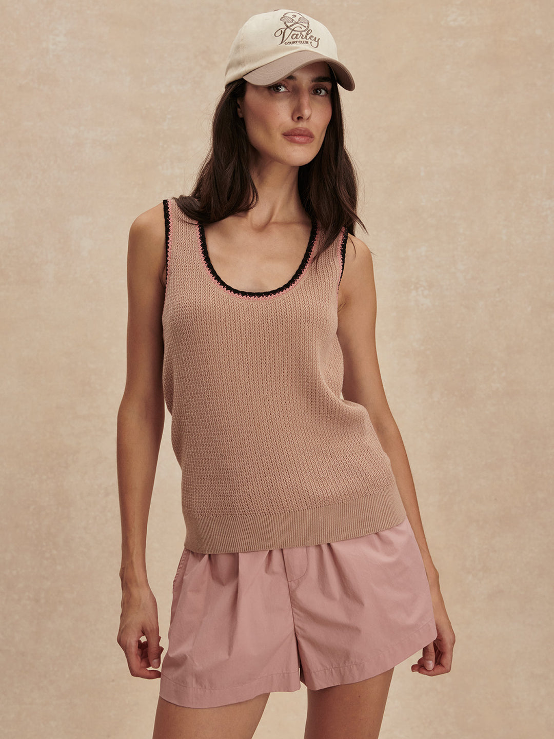 Higson Knit Tank (Light Taupe)