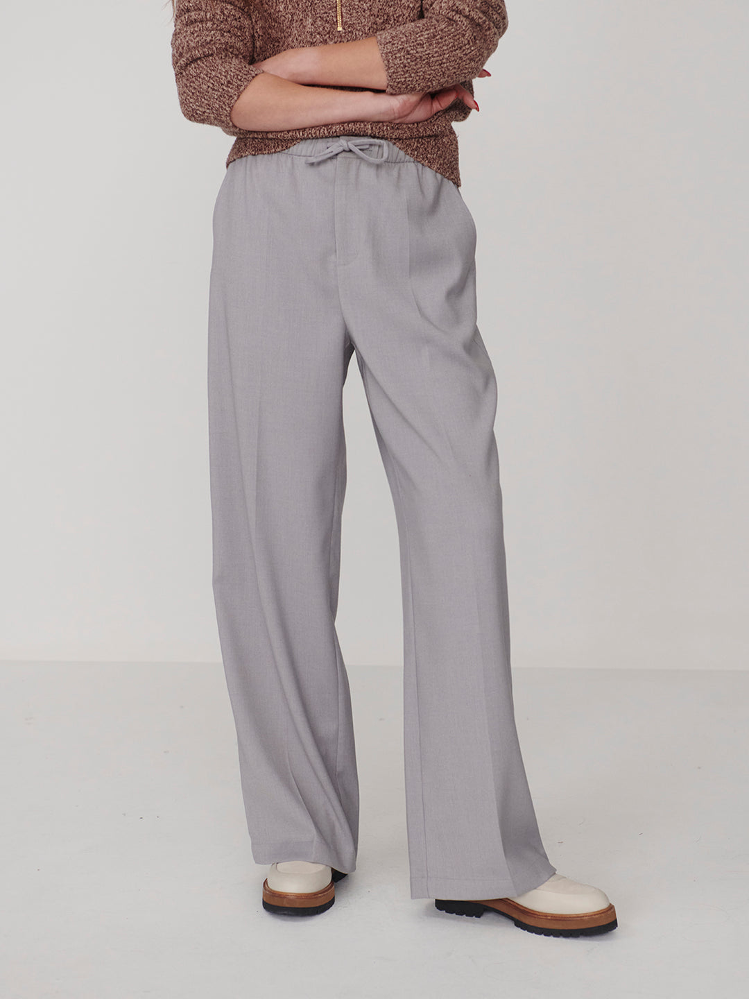 Jayne Wide Leg 31 (Grey)