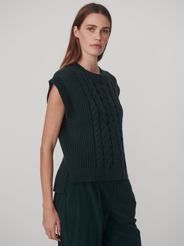 Pixie Relaxed Knit Tank (Ponderosa Pine)